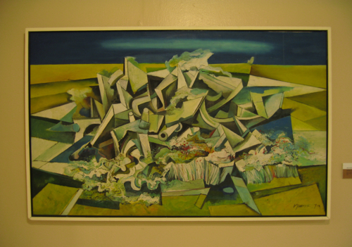 Ang Kiukok, Untitled (Junkscape), 1975