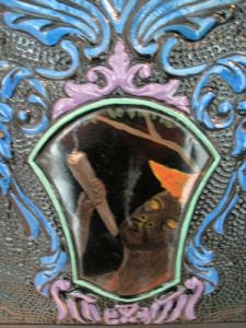 Rodel Tapaya, Cafre of Balayan detail, tin casement
