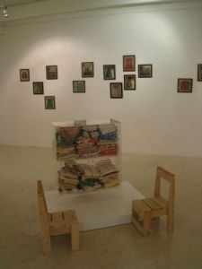 Un/Fold Marina Cruz Exhibit Installation