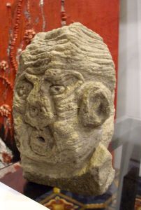 Ryan Rubio stone sculpture from sedimentary rock at Artiscorpus Gallery