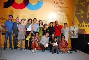 Ateneo Art Awards Short-listed Artists with Judges and Sponsors (photo from R. Jalandoni)
